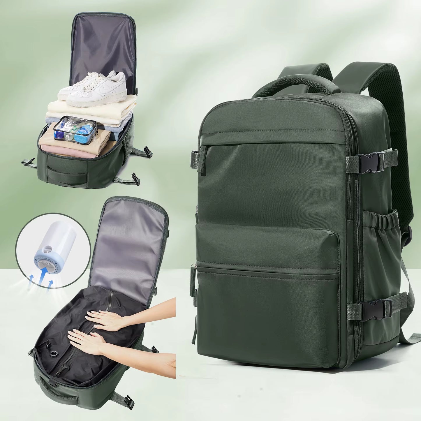 Vacuum Travel Backpack